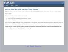 Tablet Screenshot of eoscount.com